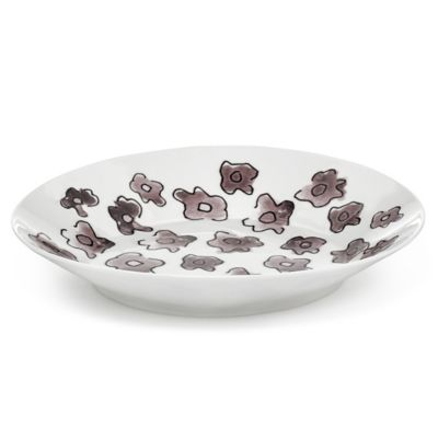 Midnight Flowers Deep Plate, Set of 2