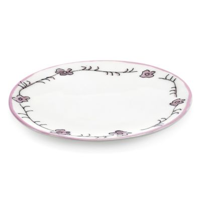 Midnight Flowers Bread Plate, Set of 2