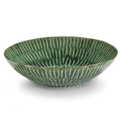 Verde Lanza Deep Serving Plate, Set of 2