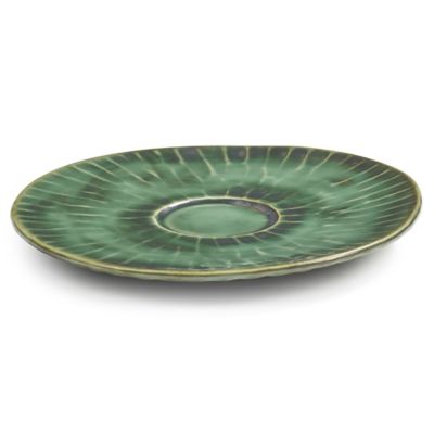Verde Lanza Cappuccino Cup Saucer, Set of 2