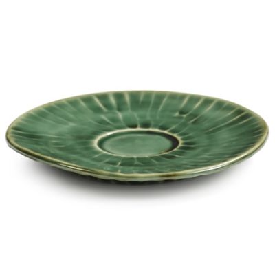 Verde Lanza Espresso Cup Saucer, Set of 2