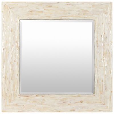 Iridescent Square Mirror