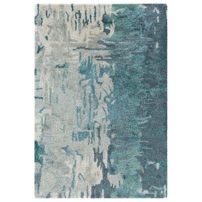 Banshee BAN Area Rug (Dark Blue|2 Ft. x 3 Ft.) - OPEN BOX