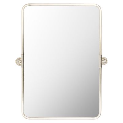 Burnish Rectangle Mirror (Silver|Large) - OPEN BOX