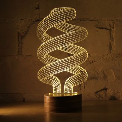 Spiral LED Table Lamp by Studio Cheha - OPEN BOX RETURN