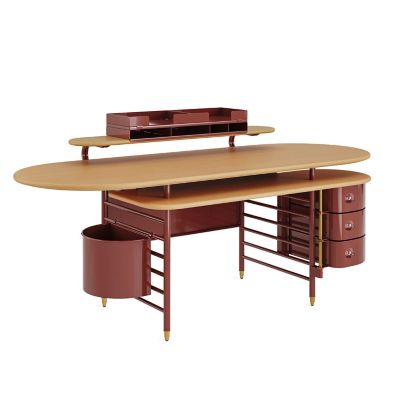 Frank Lloyd Wright Racine Signature Desk by Steelcase at