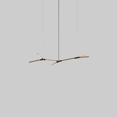 Branching Bough LED Linear Suspension