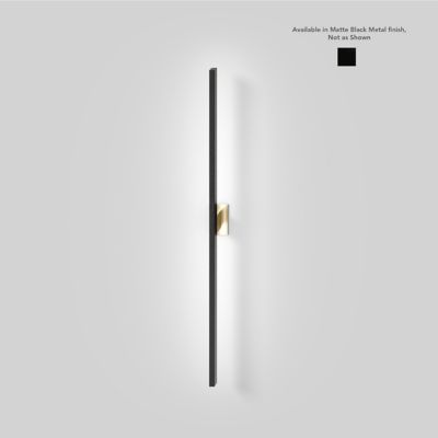Ray Wall Sconce(Ebonized Oak|Black|18"|Wall Facing)-OPEN BOX