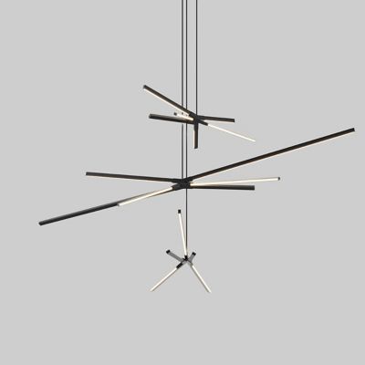Multiple Sky Bang LED Chandelier