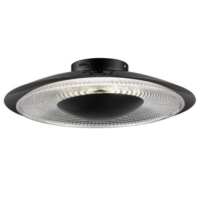 Prismatic LED Semi Flushmount