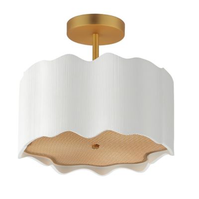 Curtain Call Semi-Flushmount