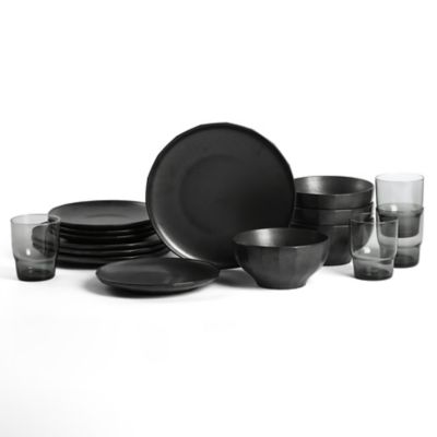 Rio Dinnerware Set with Glassware