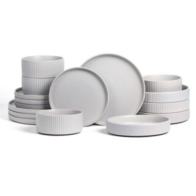 Haven Dinnerware Set with Pasta Bowls