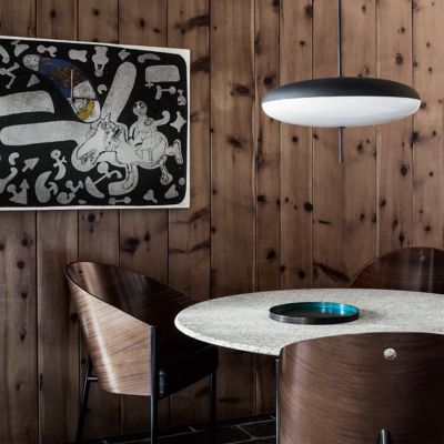 Shown in Black/White with Black Cable finish, in use, unlit