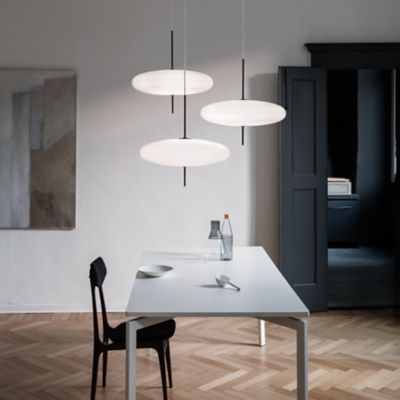 Shown in White with White Cable finish, in use, lit