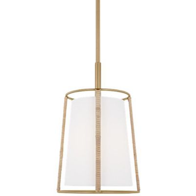 Visual Comfort Studio Palma 6-Light Chandelier in Burnished Brass by Thomas  O'Brien 