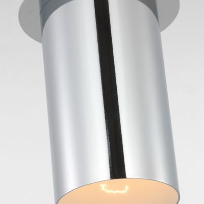 Shown in Chrome finish, Detail view