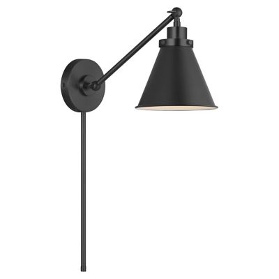 Wellfleet One-Arm Cone Wall Sconce