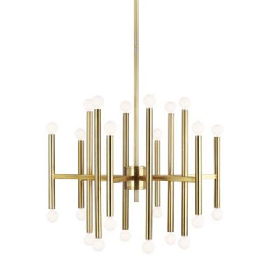 Beckham 24 Light Chandelier (Burnished Brass|Med) - OPEN BOX