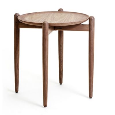 Slow Folding Tray Side Table