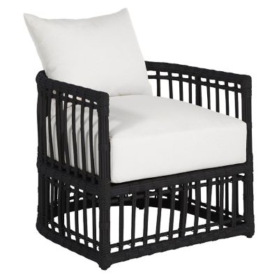 Newport Outdoor Woven Barrel Lounge Chair