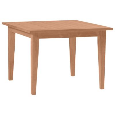 Club Teak Square Outdoor Dining Table