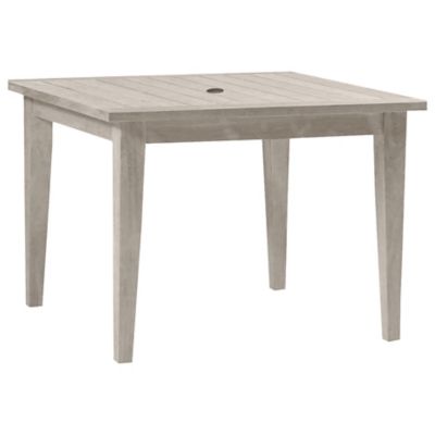 Club Teak Square Outdoor Dining Table