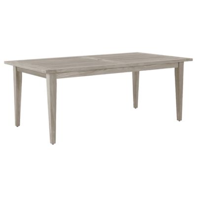 Club Teak Rectangular Outdoor Dining Table