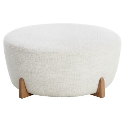Cyan Ottoman