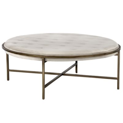 Ethel Round Ottoman