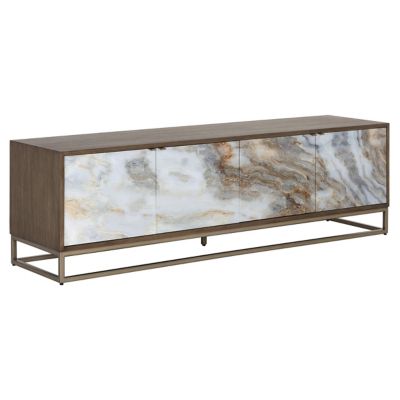 Fuentes Media Console and Cabinet