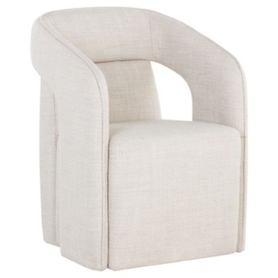 Kendrick Wheeled Dining Armchair