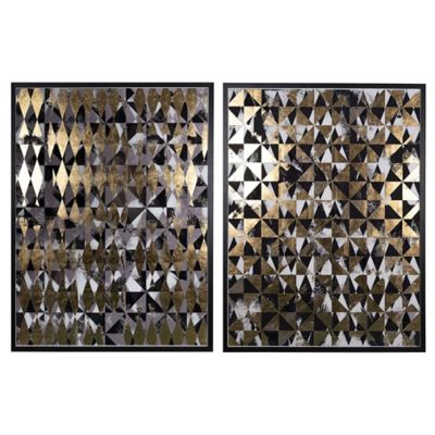 Overprint Framed Art, Set of 2
