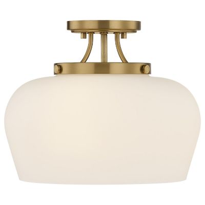 Octave 3-Light Semi-Flushmount