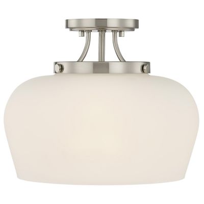 Octave 3-Light Semi-Flushmount