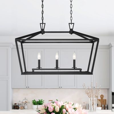 Townsend 5 deals light linear chandelier