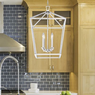 Shown in Satin Nickel finish, in use