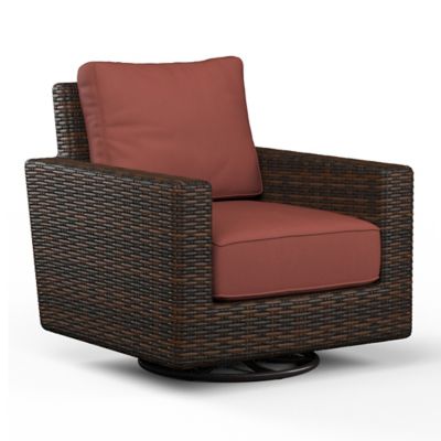 Montecito Outdoor Swivel Rocker Club Chair