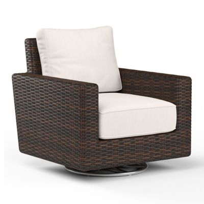 Montecito Outdoor Swivel Rocker Club Chair
