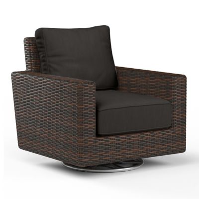 Montecito Outdoor Swivel Rocker Club Chair