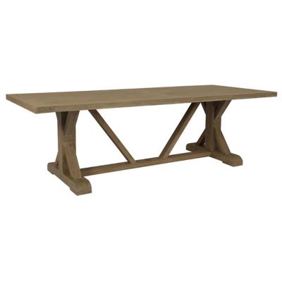 Coastal Outdoor Trestle Dining Table