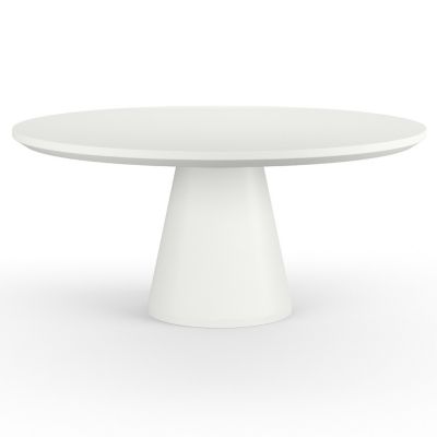 Pedestal Outdoor Dining Table