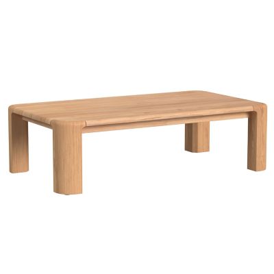 Natural Teak Outdoor Coffee Table