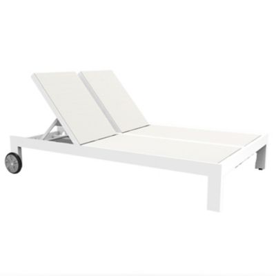 Newport Outdoor Adjustable Double Sling Chaise