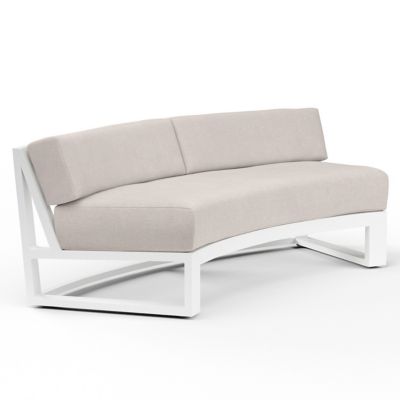 Newport Outdoor Curved Sofa