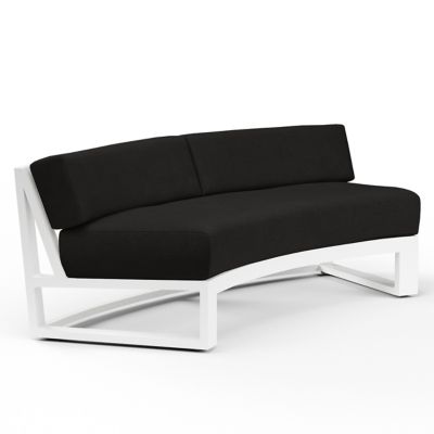 Newport Outdoor Curved Sofa