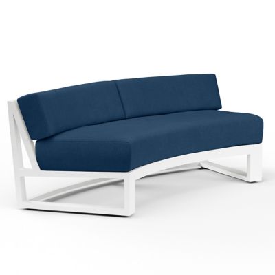 Newport Outdoor Curved Sofa