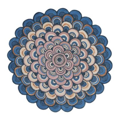 Masquerade Round Area Rug