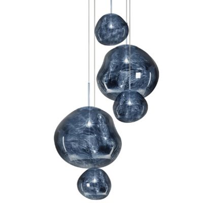 Melt Large Round LED Multi-Light Pendant