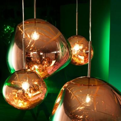 Melt Large Round Multi-Light Pendant, Detail view